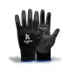 Luva Kalipso Nylon Pu Preta M CA 15272