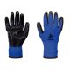 LUVA KALIPSO NITRILICA NBR WAVE PRO PRETO COM AZUL CA CA 50279