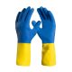 Luva Danny Latex/Neop Neolatex Aamarelo e Azul XG CA 5774