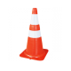 Cone Plastcor PVC NBR 15071 Laranja e Branco