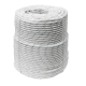 Corda para Bombeiros Plasmodia 12MM Rolo 250M Branco e Azul