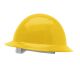 Capacete Plastcor Aba Total Amarelo CA 25883