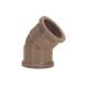 Joelho Soldavel PVC Amanco Marrom 45 Graus 25MM