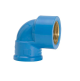 Joelho Soldavel Bucha Latao Amanco Azul 90 Graus 20MM 1/2