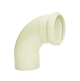 Curva Curta para Esgoto Amanco 90 Graus PVC Branco 40MM