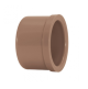 Caps Amanco PVC Liso/Liso Marrom 25MM