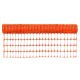Tela Plastcor Tapume Extrusada Laranja 1,20X50M
