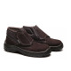 Botina Nobuck Velcro Bracol Cano Baixo Marrom 38 CA 25684