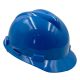 Capacete MSA com Carneira Faz Trac Azul Bic CA 498